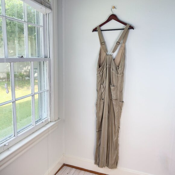 FP Movement Southern Lights Onesie Jumpsuit Desert Sage Tan XS Free People - Picture 3 of 9